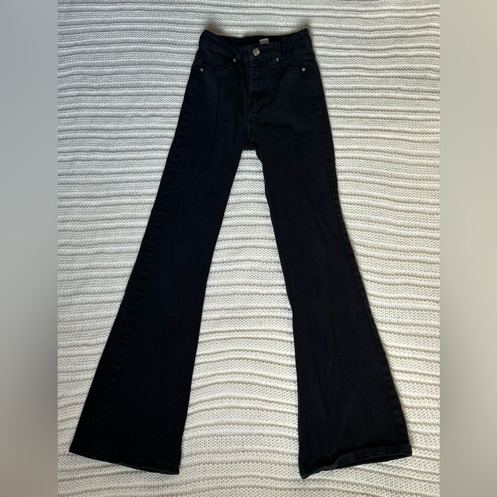 Divided, Black Flare Jeans, Size 2